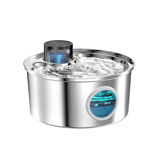 Automatic Water Bowl for cats and dogs with motion sensor and stainless-steel bowl