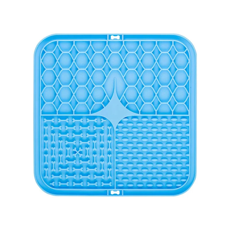 Blue Lick Mat slow feeder