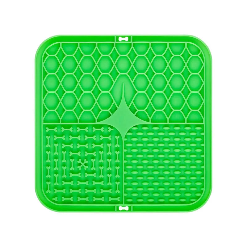 Green Lick Mat slow feeder