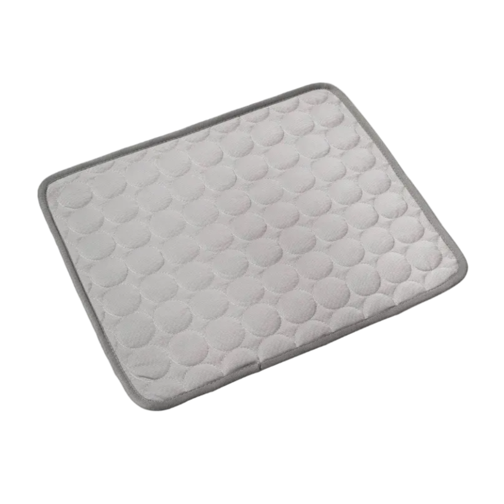 Gray pet cooling mat 
