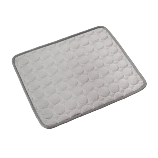 Gray pet cooling mat 