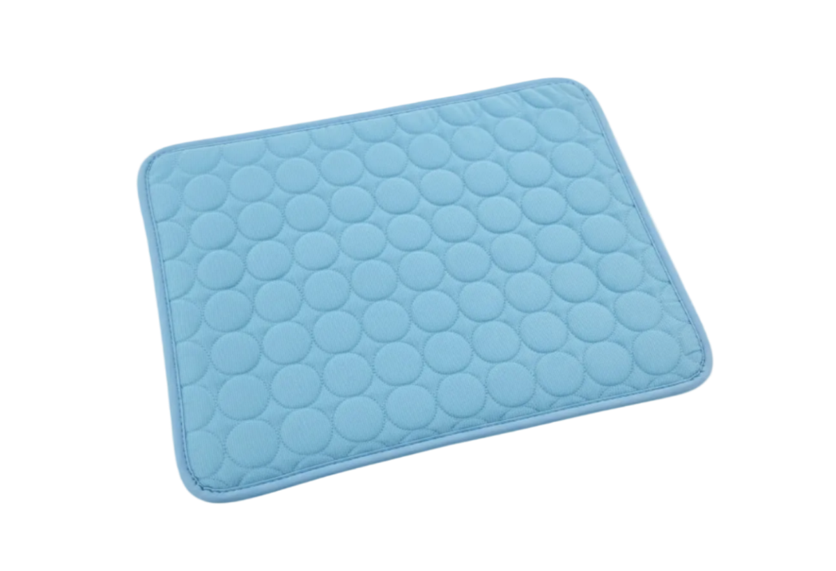 blue pet mat cooling